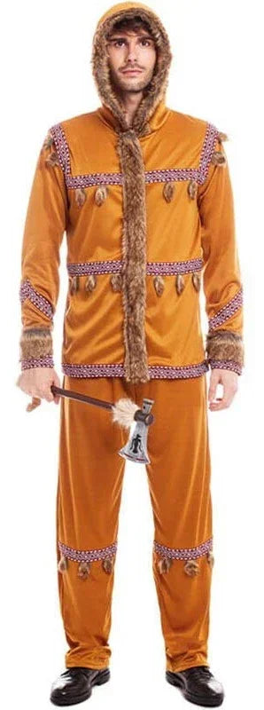 Disfraces para Grupo de Esquimal del Polo Norte Marrón Esquimal Disfraces Simon